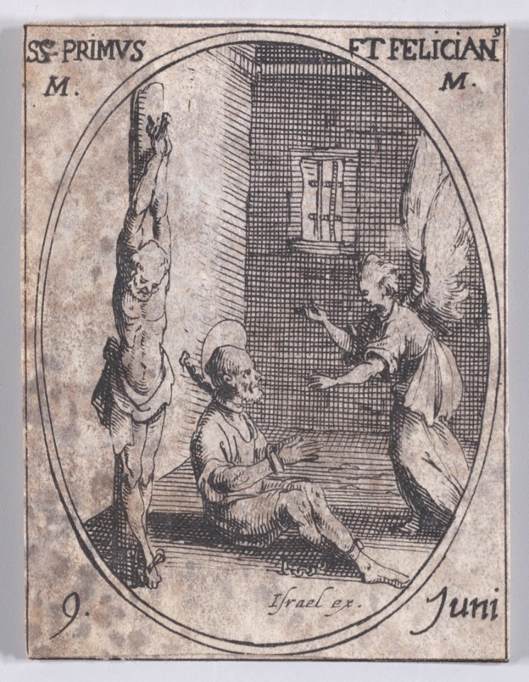 St. Primus and St. Felician, Martyrs Met DP890992