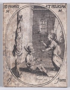 St. Primus and St. Felician, Martyrs Met DP890992