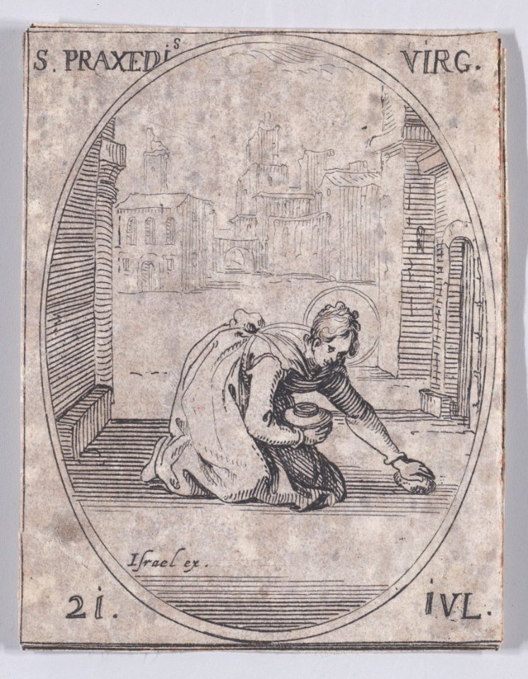 St. Praxede, Virgin Met DP891042