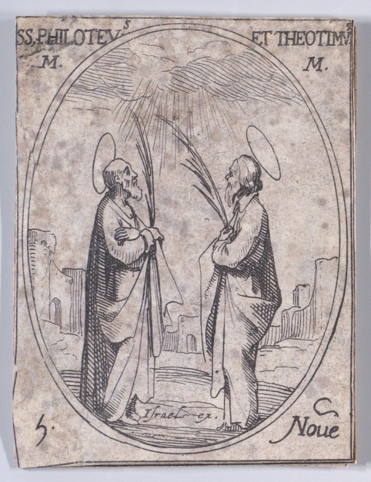 St. Philoteus and St. Theotimus Met DP891200