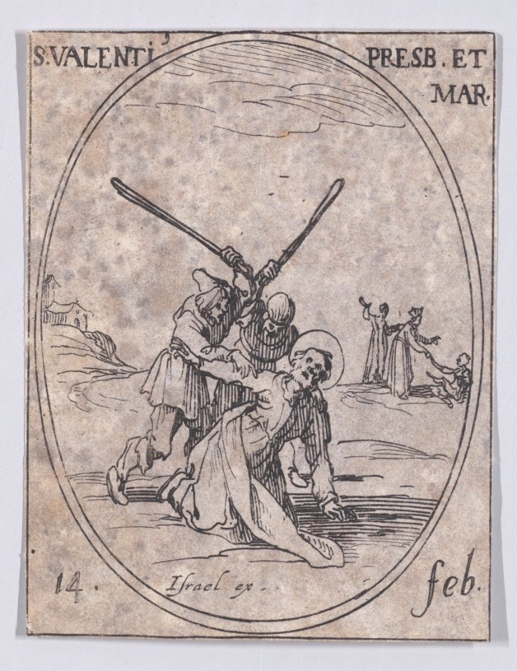 St. Valentine, Priest and Martyr Met DP890838