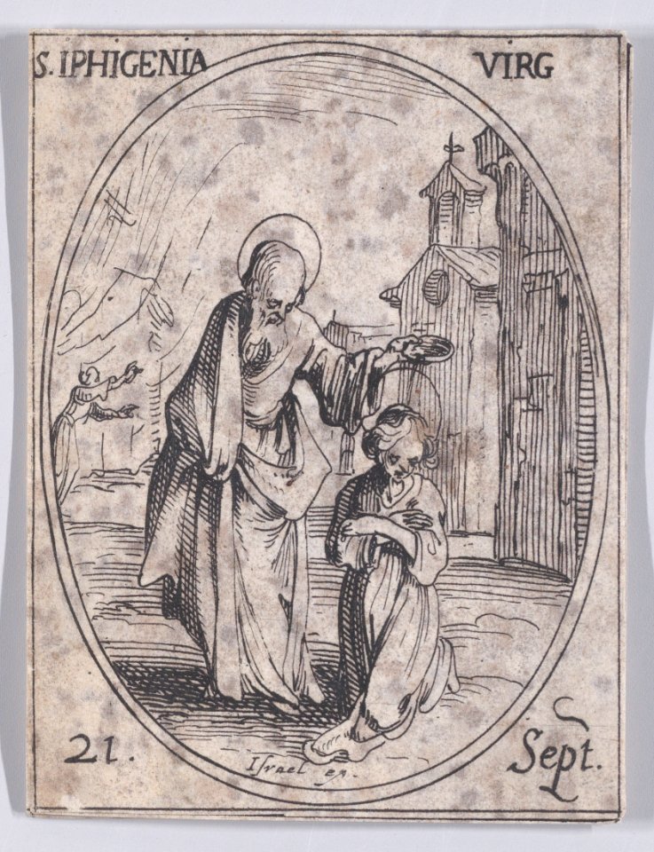 St. Iphigenia, Virgin Met DP891127