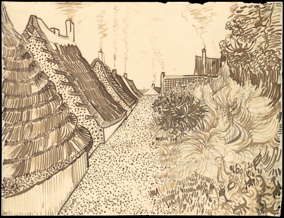 Street in Saintes-Maries-de-la-Mer MET DP108504