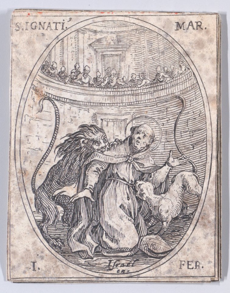 St. Ignatius, Martyr Met DP890824