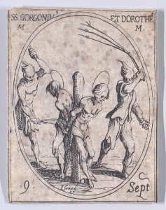 St. Gorgonius and St. Dorotheus, Martyrs Met DP891109