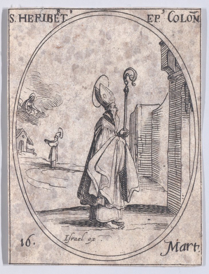 St. Heribert, Bishop of Cologne Met DP890883