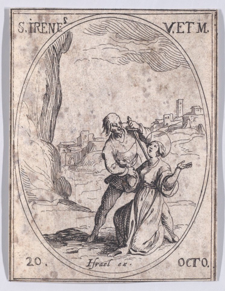 St. Irene, Virgin and Martyr Met DP891167
