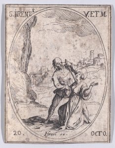 St. Irene, Virgin and Martyr Met DP891167