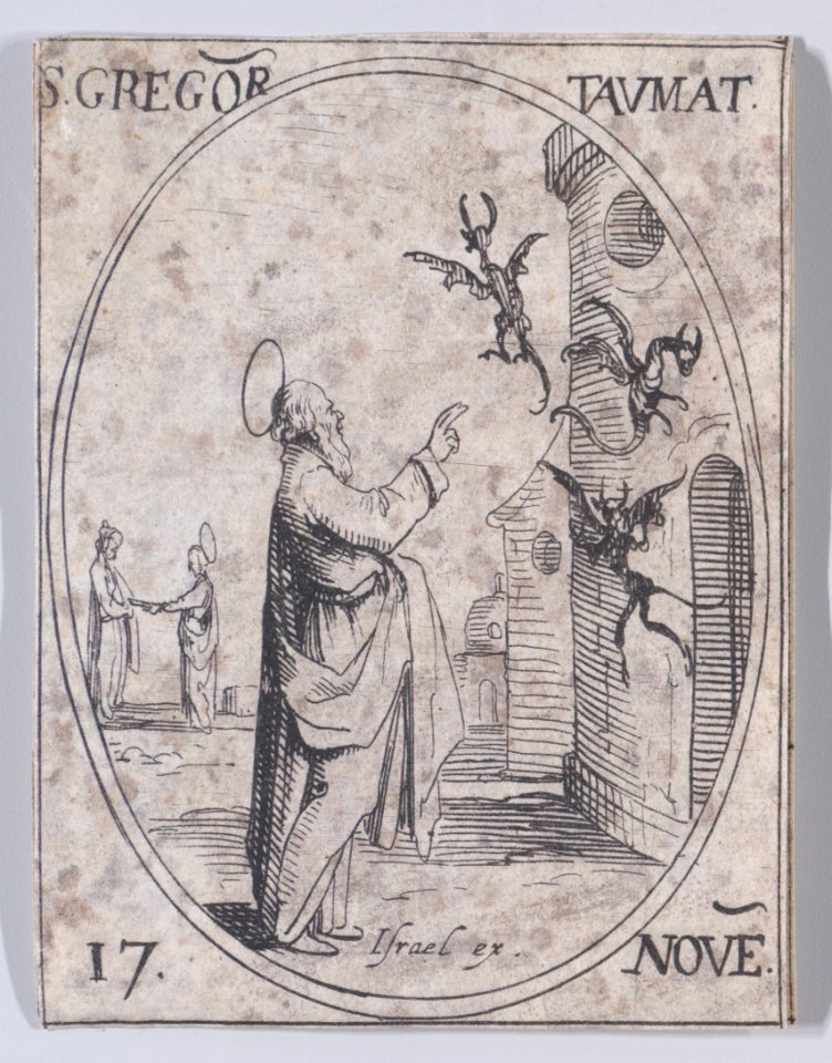 St. Gregory, Thaumaturge Met DP891216