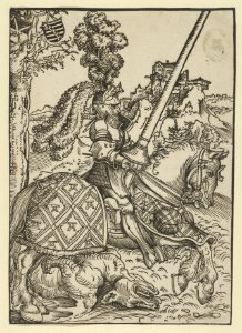 St George on Horseback with the Dead Dragon MET DP842111
