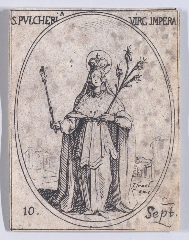 St. Pulcheria, Empress and Virgin Met DP891112