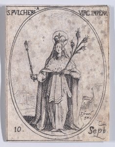 St. Pulcheria, Empress and Virgin Met DP891112