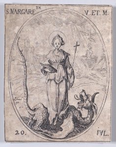 St. Margaret of Antioch, Virgin and Martyr Met DP891041