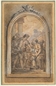 St. Gregory Distributing His Worldly Goods to the Poor MET DP836557