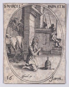 St. Marcellus, Pope and Martyr Met DP890806