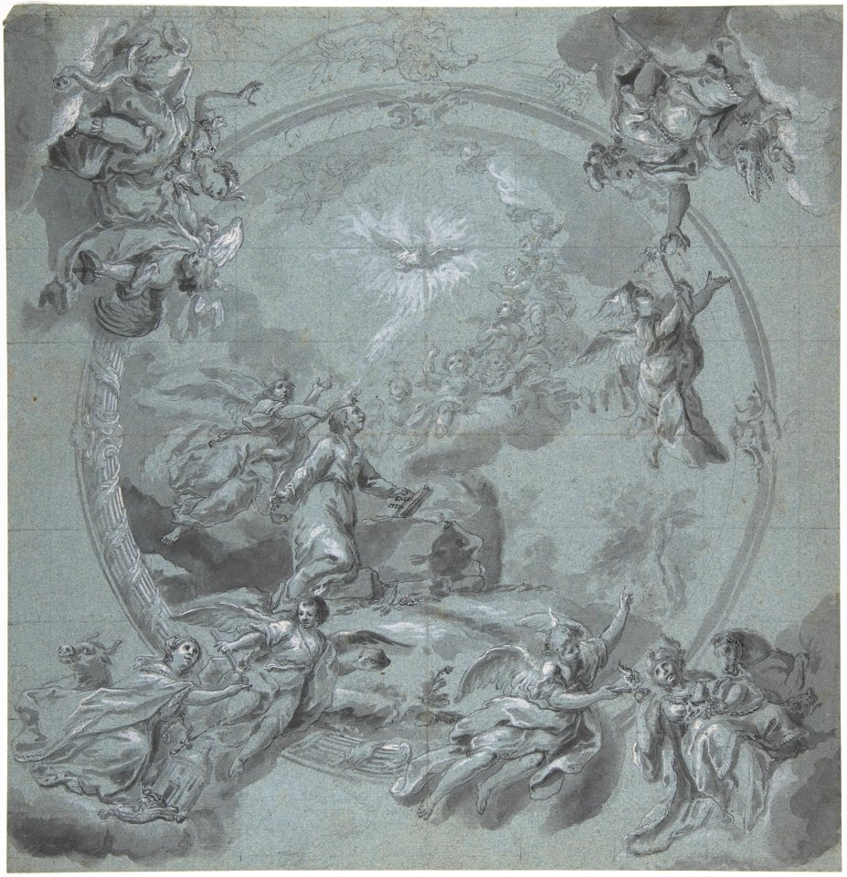 St Ignatius and the Four Parts of the World- Allegory of Jesuit Missionary Work MET DP804381