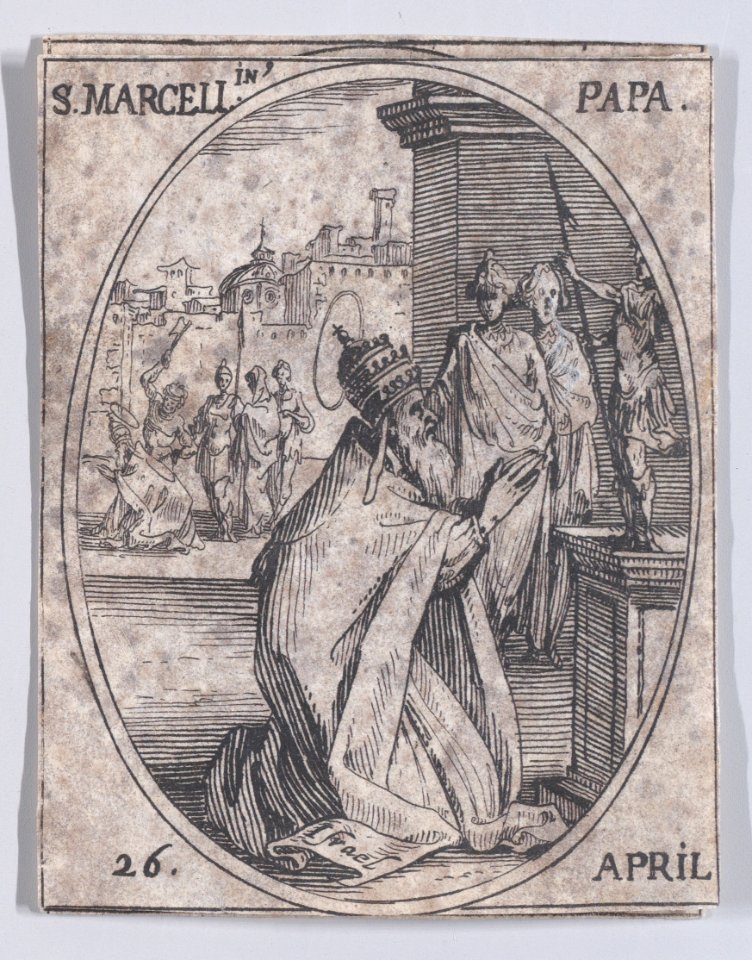 St. Marcellinus, Pope Met DP890931