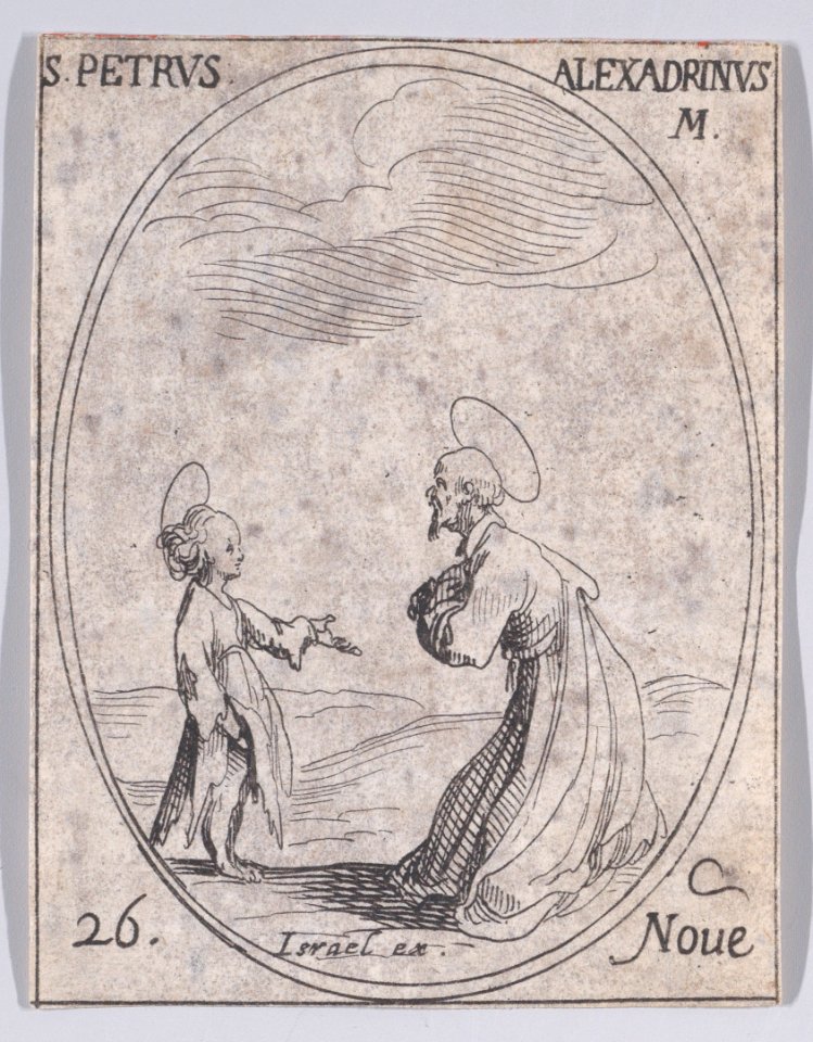 St. Peter of Alexandria Met DP891229