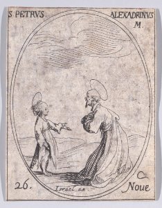 St. Peter of Alexandria Met DP891229