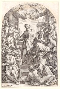 St. Peter Resucitating Tabitha Met DP888076