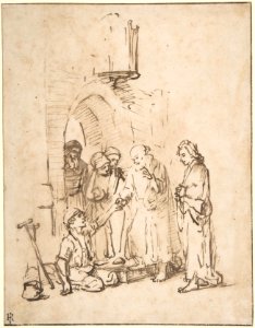 St. Peter and St John Healing the Paralytic MET DP800592