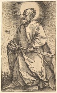 St. Peter from Christ and the Apostles MET DP826535