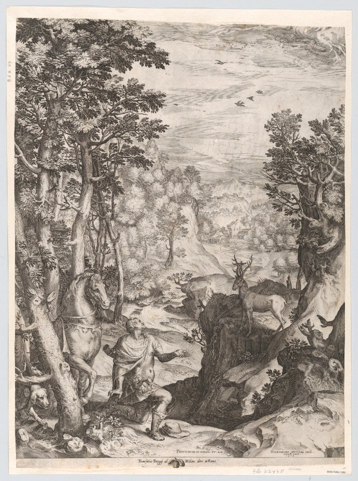 St Eustace in the Wilderness MET DP874335