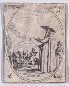 St. Pelerin, Bishop and Martyr Met DP890962