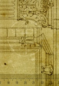 St. Peter's, apse, partial elevation (recto) blank (verso) MET sf49 92 45-watermark