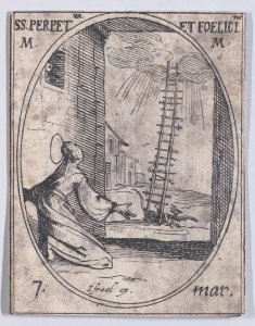 St. Perpetua and St. Felicita, Martyrs Met DP890871