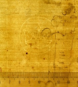 St. Peter's, view from the southeast; Unidentified, blank, papal escutcheons (recto) blank (verso) MET sf49 92 55-watermark