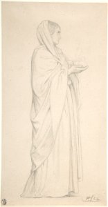 Standing Female Saint MET DP806387