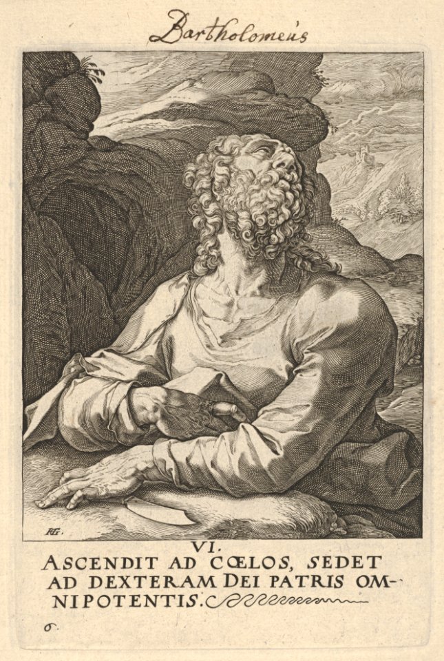 St. Bartholomew, from Christ, the Apostles and St. Paul with the Creed MET DP832767