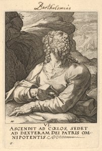 St. Bartholomew, from Christ, the Apostles and St. Paul with the Creed MET DP832767