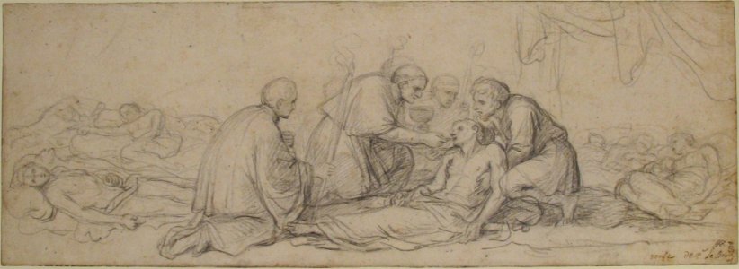 St. Charles Borromeo Giving Communion to the Plague-Stricken MET 1975.361