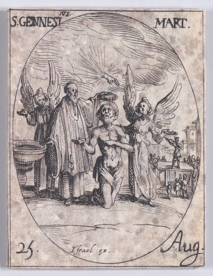 St. Genesius, Martyr Met DP891088