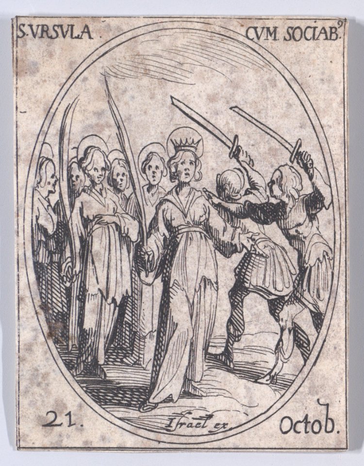 St. Ursula and Her Companions Met DP891169