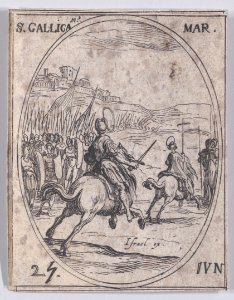 St. Gallicanus, Martyr Met DP891008