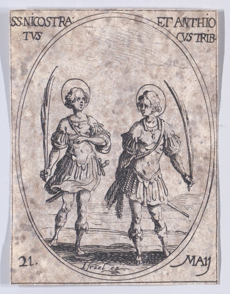 St. Nicostratus and St. Antiochus, Tribunes Met DP890969