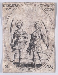 St. Nicostratus and St. Antiochus, Tribunes Met DP890969