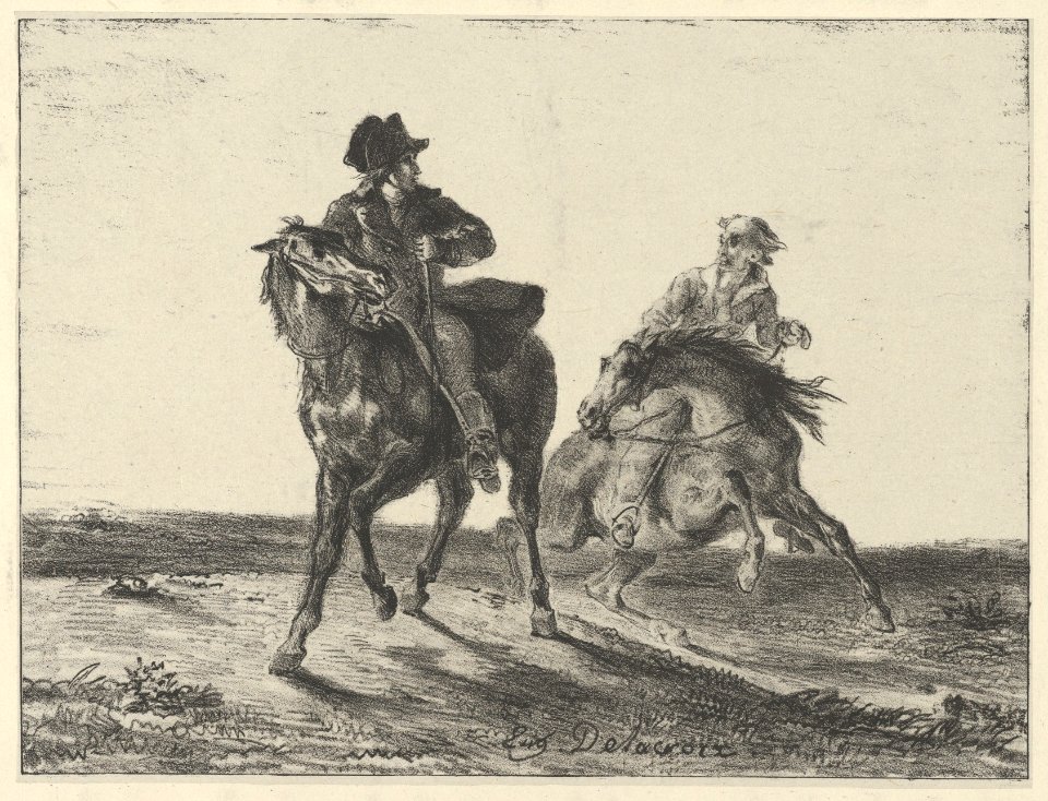 Steenie or Redgauntlet Pursued by a Goblin on Horseback MET DP852096