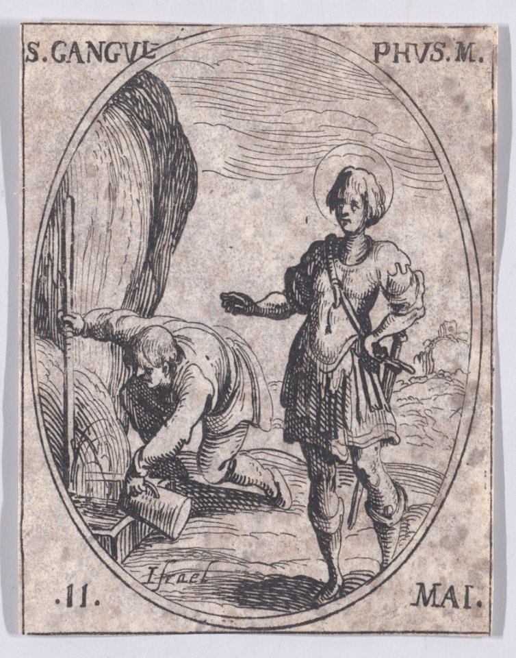 St. Gangulphus, Martyr Met DP890954