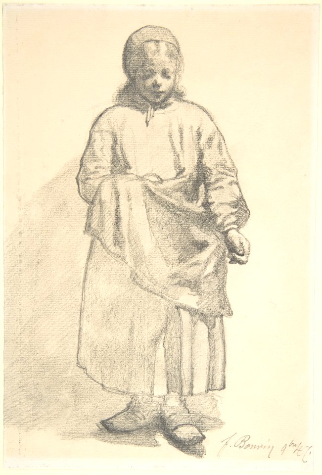 Standing Peasant Girl MET DP805446
