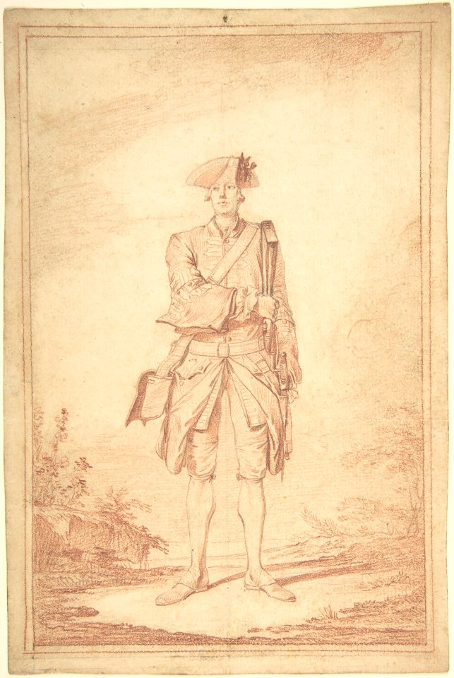 Standing Soldier- Garde Française MET DP805975