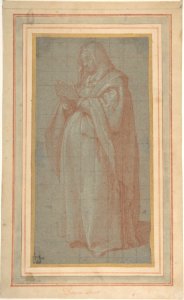 Standing Pregnant Woman (Study for the Pregnant Virgin Mary) MET DP809071