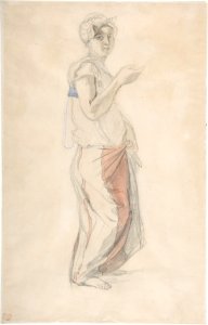 Standing Woman in Moroccan Costume MET DP805845