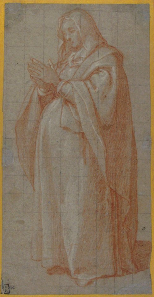Standing Pregnant Woman (Study for the Pregnant Virgin Mary) MET 1976.187.1
