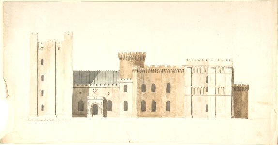 South Aspects of Lea Castle, Worcestershire, Great Court MET DP805385