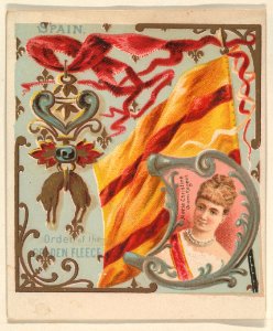 Spain, from the International Cards series (N238), issued by Kinney Bros. MET DPB875038