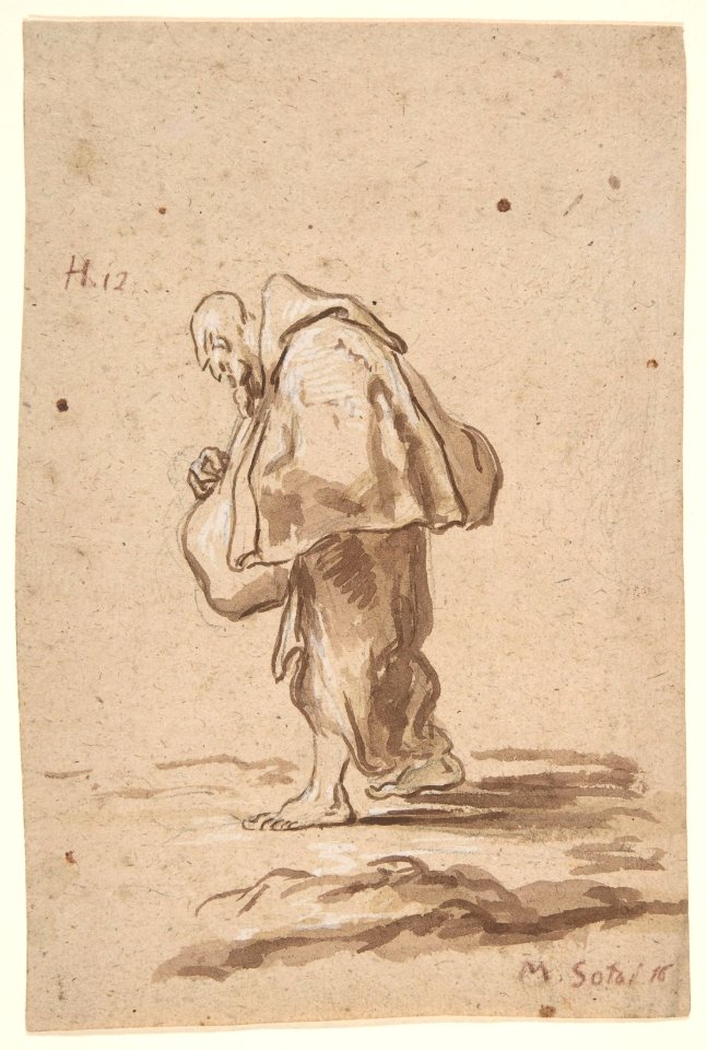 Standing Pilgrim Friar. MET DP810379
